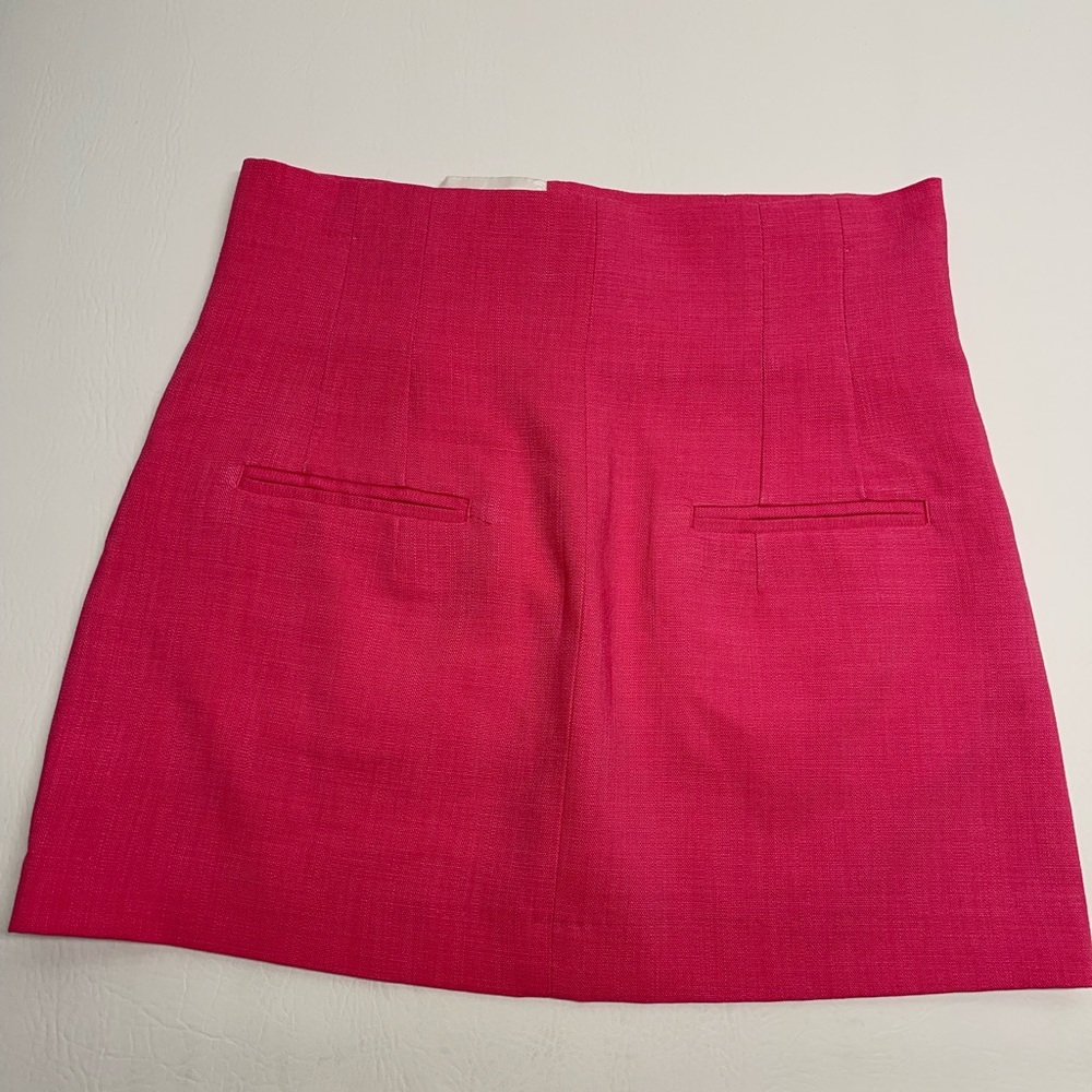 Zara womens mini skirts size M pink